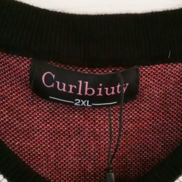 Curlbiuty Argyle Heart Sweater Vest - Picture 3 of 7